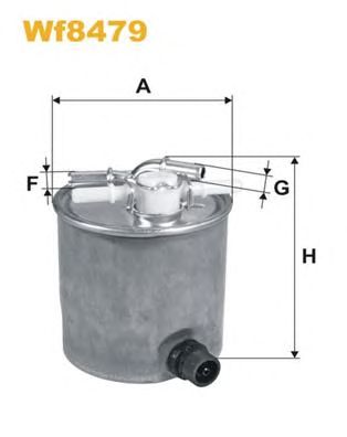 WIX FILTERS wf8479 -  Топливный фильтр
